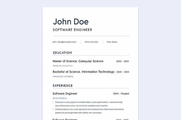 Resume preview 1